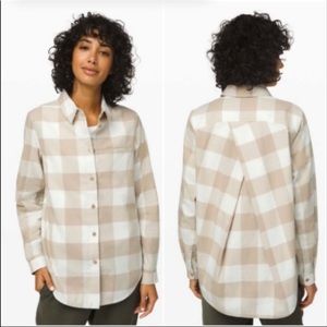 Lululemon Full Day Ahead Shirt Flannel